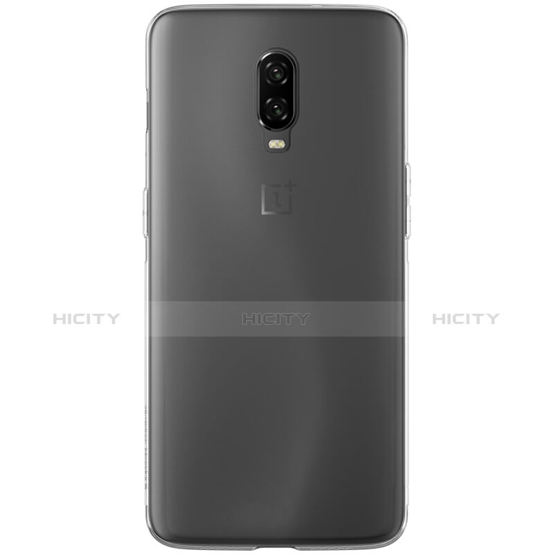 Silikon Schutzhülle Ultra Dünn Tasche Durchsichtig Transparent H02 für OnePlus 6T