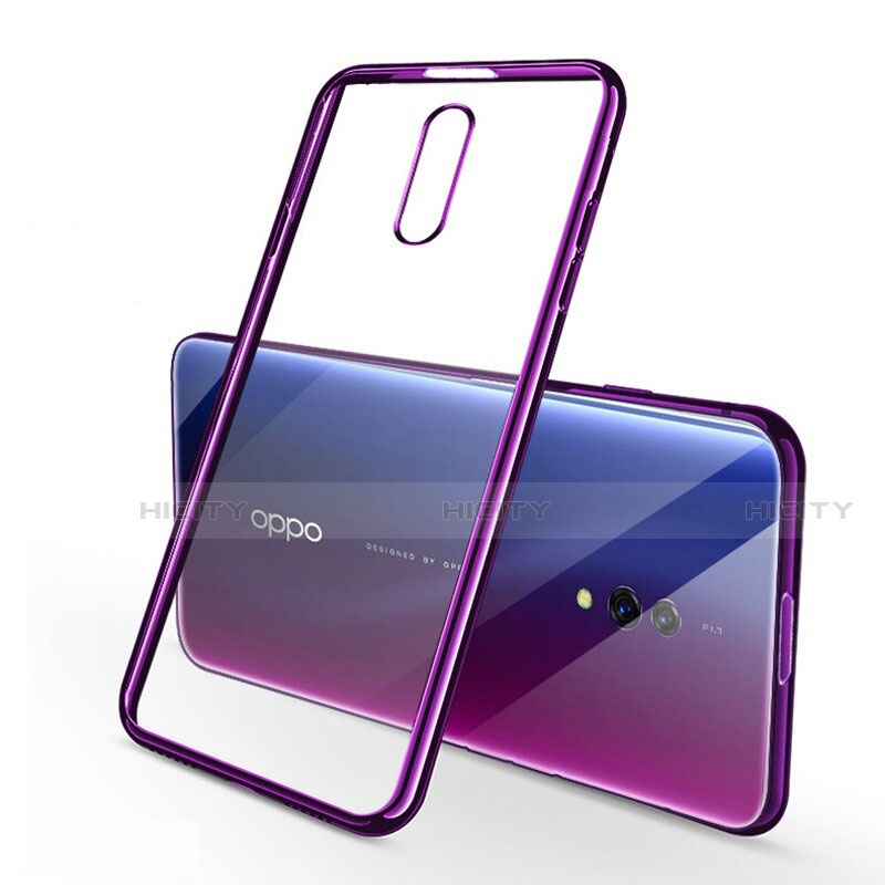 Silikon Schutzhülle Ultra Dünn Tasche Durchsichtig Transparent H02 für Oppo K3