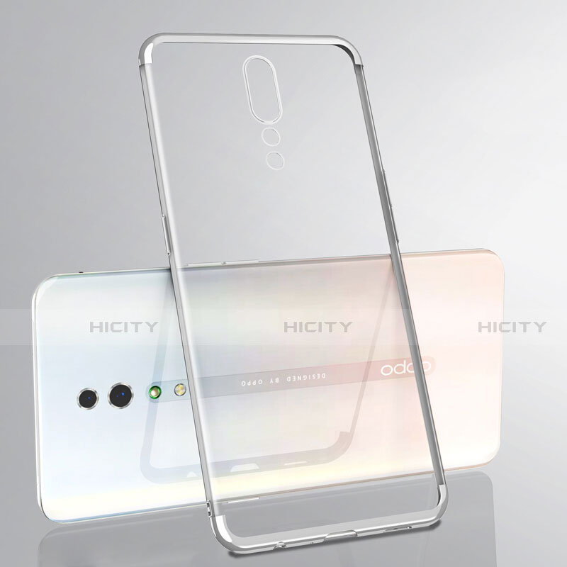 Silikon Schutzhülle Ultra Dünn Tasche Durchsichtig Transparent H02 für Oppo Reno Z