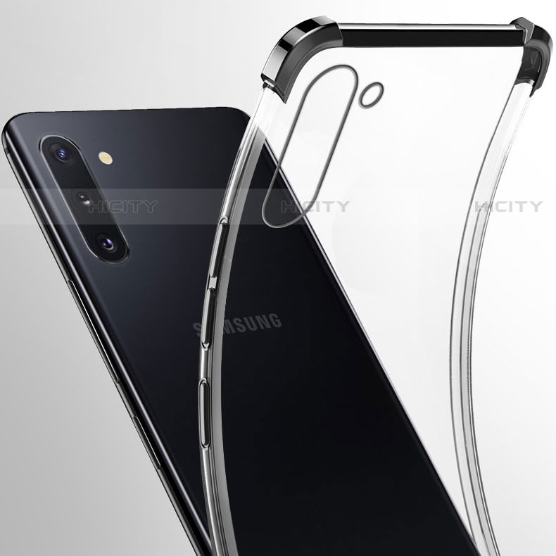Silikon Schutzhülle Ultra Dünn Tasche Durchsichtig Transparent H02 für Samsung Galaxy Note 10
