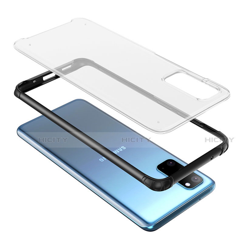 Silikon Schutzhülle Ultra Dünn Tasche Durchsichtig Transparent H02 für Samsung Galaxy S20