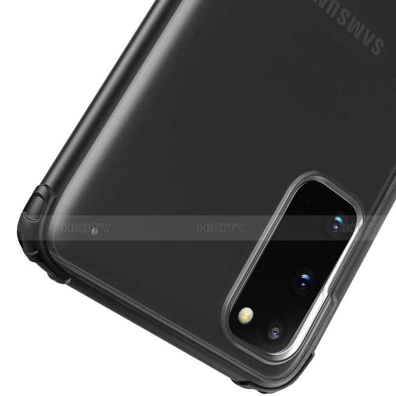 Silikon Schutzhülle Ultra Dünn Tasche Durchsichtig Transparent H02 für Samsung Galaxy S20
