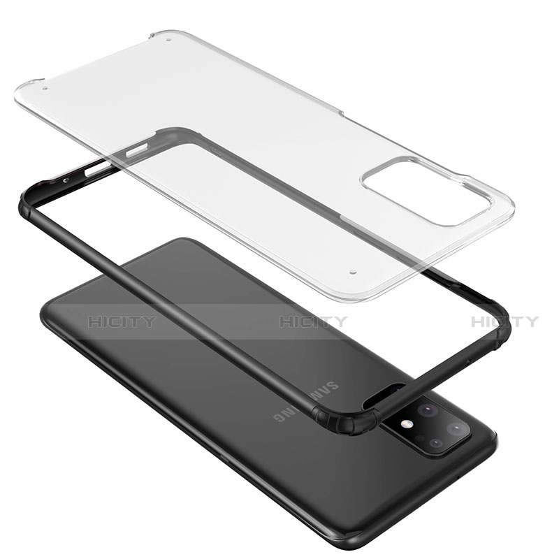 Silikon Schutzhülle Ultra Dünn Tasche Durchsichtig Transparent H02 für Samsung Galaxy S20 Plus groß