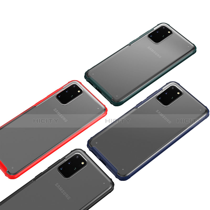 Silikon Schutzhülle Ultra Dünn Tasche Durchsichtig Transparent H02 für Samsung Galaxy S20 Plus groß