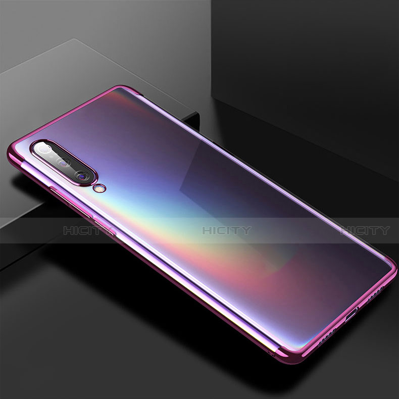 Silikon Schutzhülle Ultra Dünn Tasche Durchsichtig Transparent H02 für Xiaomi CC9e Rosegold Plus