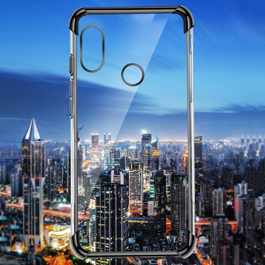 Silikon Schutzhülle Ultra Dünn Tasche Durchsichtig Transparent H02 für Xiaomi Redmi 6 Pro