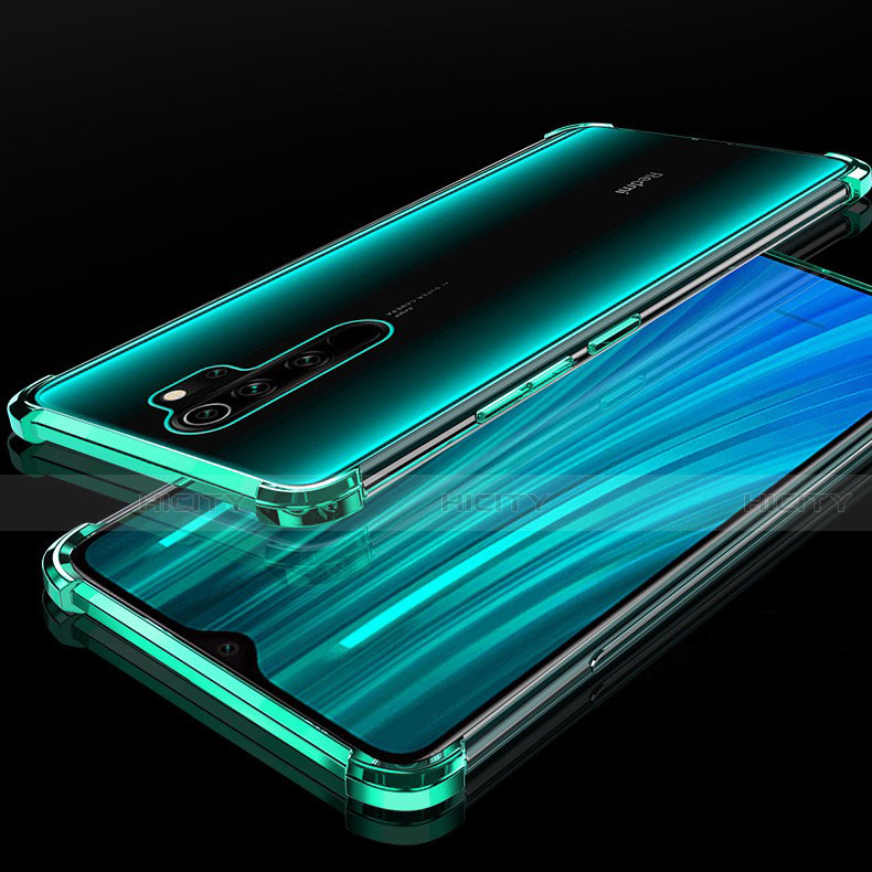 Silikon Schutzhülle Ultra Dünn Tasche Durchsichtig Transparent H02 für Xiaomi Redmi Note 8 Pro