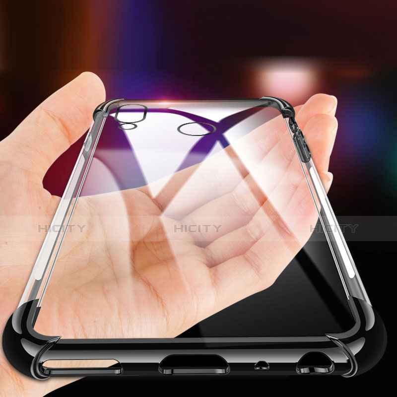 Silikon Schutzhülle Ultra Dünn Tasche Durchsichtig Transparent H03 für Huawei Enjoy 9 Plus groß