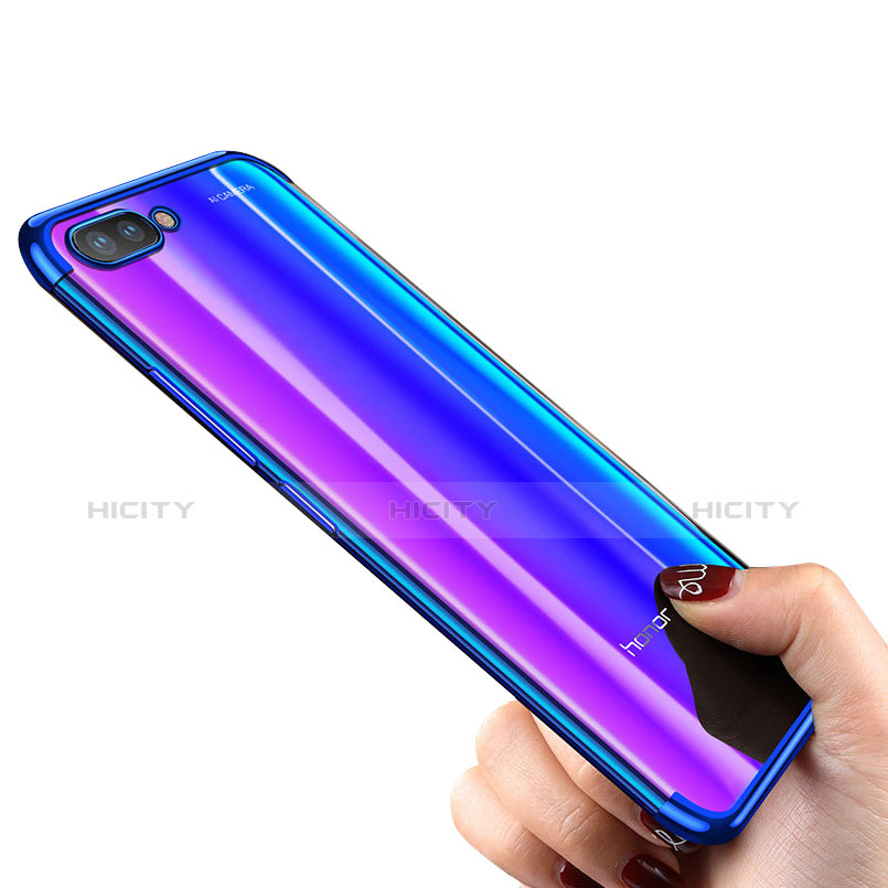 Silikon Schutzhülle Ultra Dünn Tasche Durchsichtig Transparent H03 für Huawei Honor 10 groß