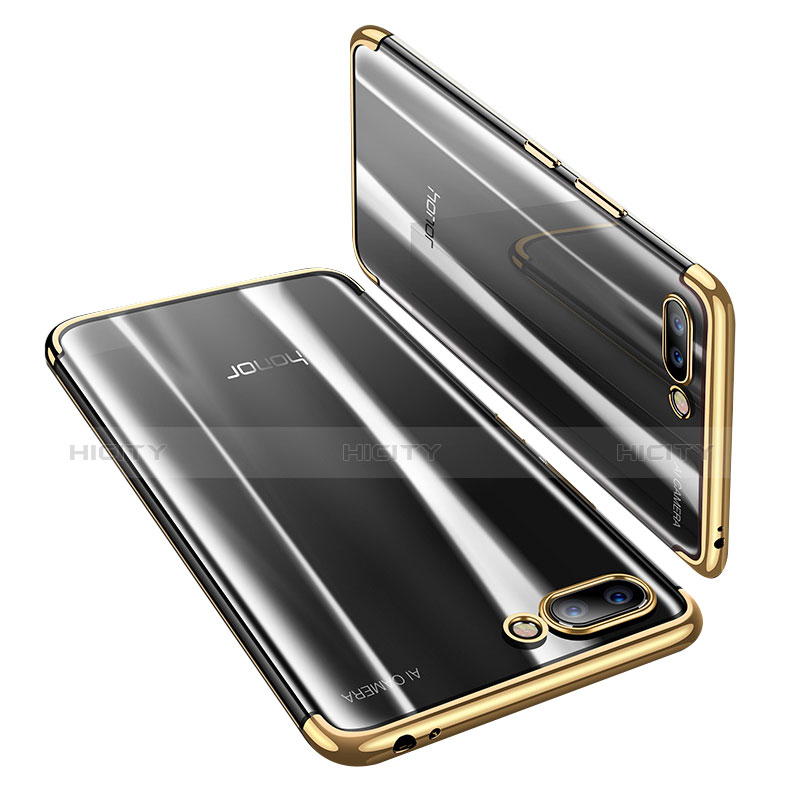 Silikon Schutzhülle Ultra Dünn Tasche Durchsichtig Transparent H03 für Huawei Honor 10 Gold Plus