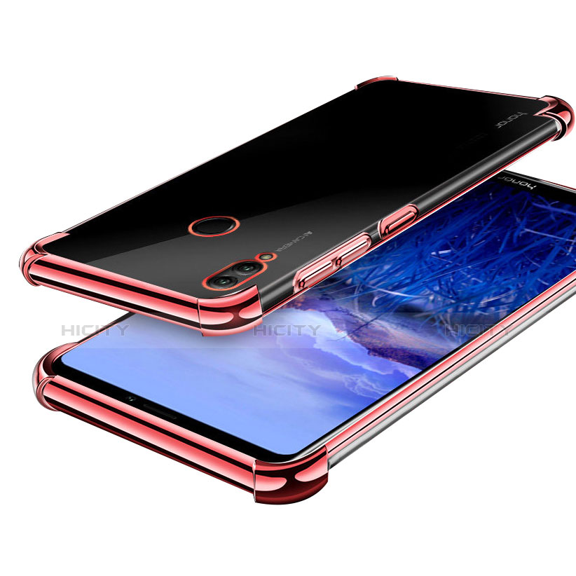 Silikon Schutzhülle Ultra Dünn Tasche Durchsichtig Transparent H03 für Huawei Honor Note 10 Rosegold