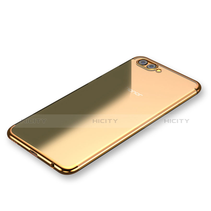 Silikon Schutzhülle Ultra Dünn Tasche Durchsichtig Transparent H03 für Huawei Honor V10 Gold Plus