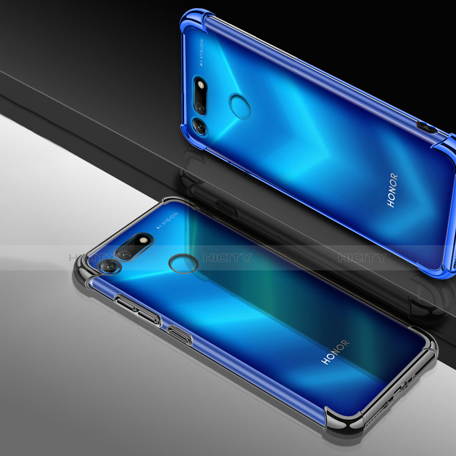 Silikon Schutzhülle Ultra Dünn Tasche Durchsichtig Transparent H03 für Huawei Honor V20