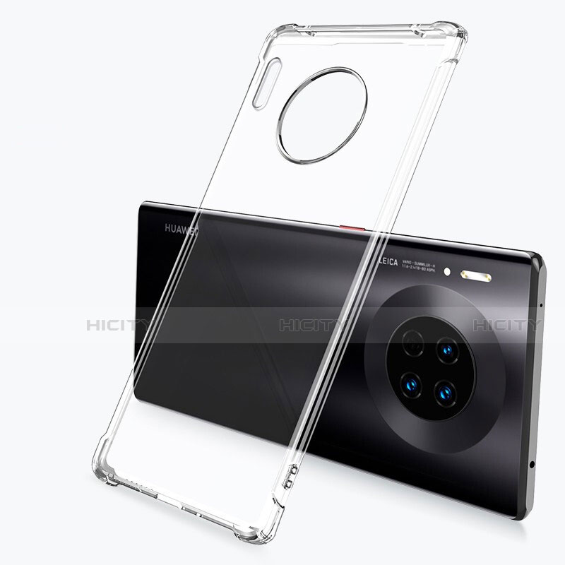 Silikon Schutzhülle Ultra Dünn Tasche Durchsichtig Transparent H03 für Huawei Mate 30 Pro