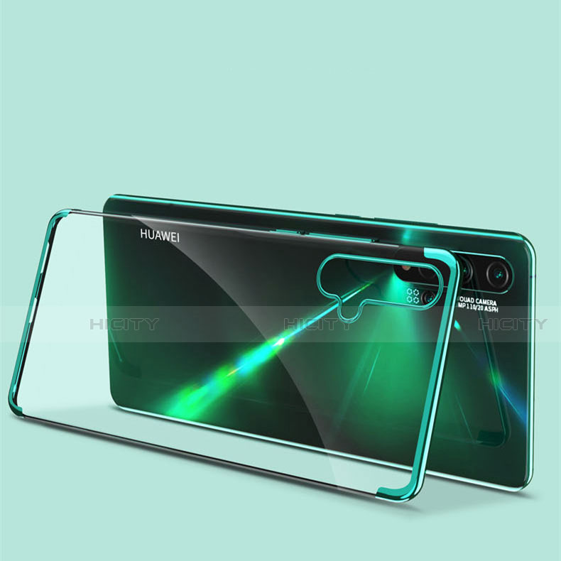 Silikon Schutzhülle Ultra Dünn Tasche Durchsichtig Transparent H03 für Huawei Nova 5 Pro