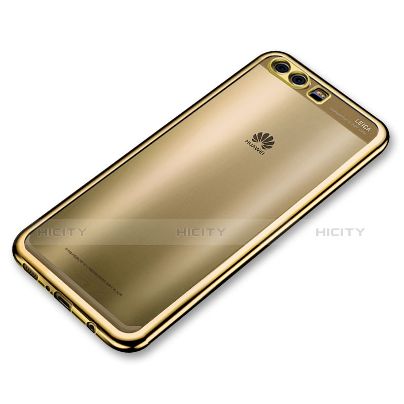 Silikon Schutzhülle Ultra Dünn Tasche Durchsichtig Transparent H03 für Huawei P10 Plus Gold Plus