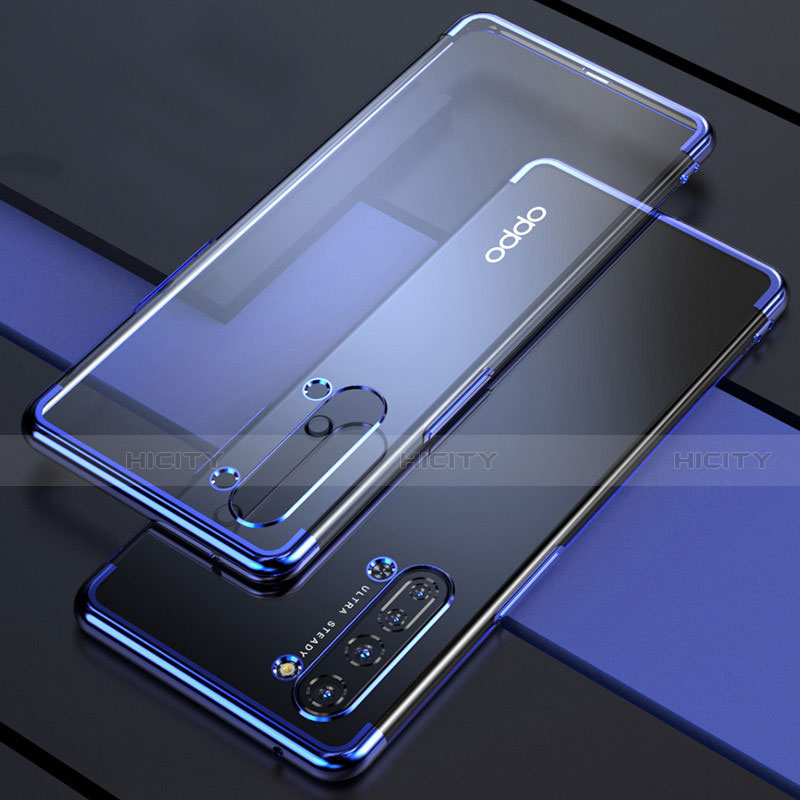 Silikon Schutzhülle Ultra Dünn Tasche Durchsichtig Transparent H03 für Oppo F15