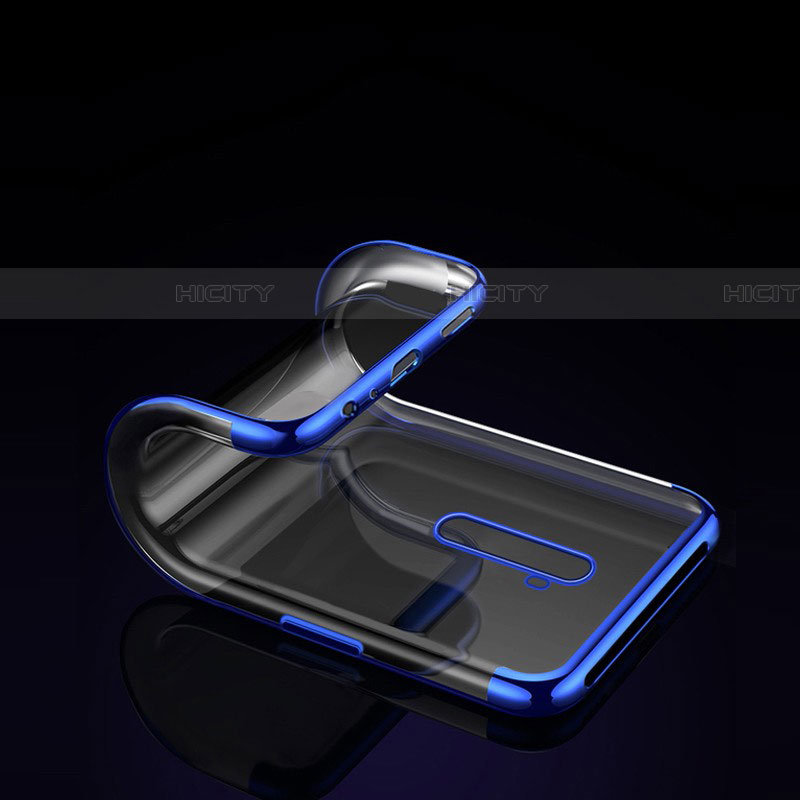Silikon Schutzhülle Ultra Dünn Tasche Durchsichtig Transparent H03 für Oppo Reno Ace