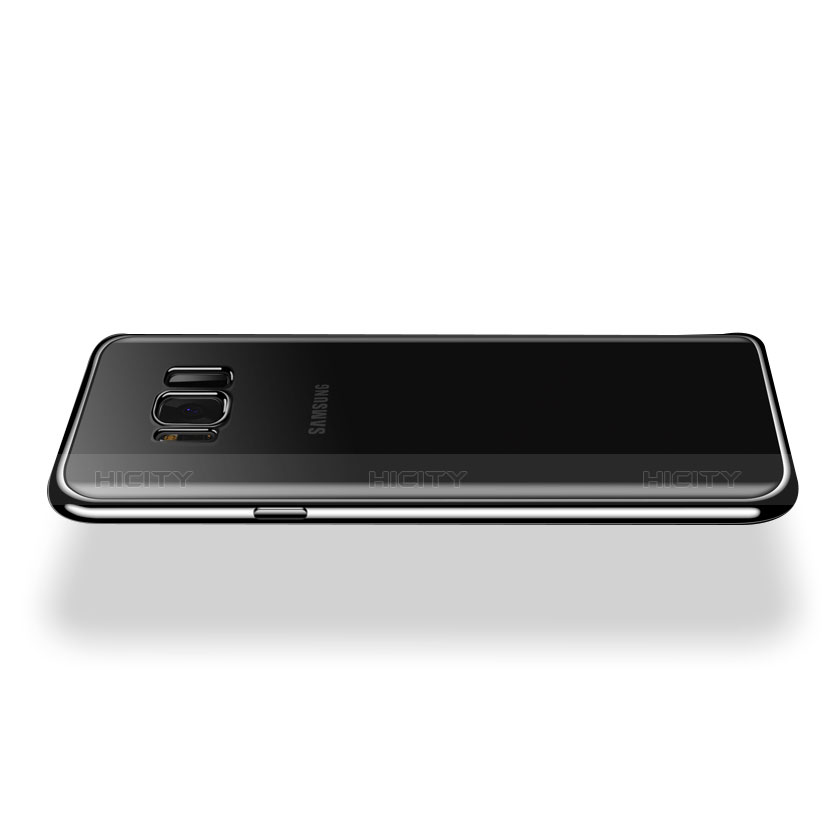 Silikon Schutzhülle Ultra Dünn Tasche Durchsichtig Transparent H03 für Samsung Galaxy S8 groß