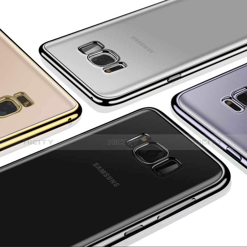 Silikon Schutzhülle Ultra Dünn Tasche Durchsichtig Transparent H03 für Samsung Galaxy S8 Plus