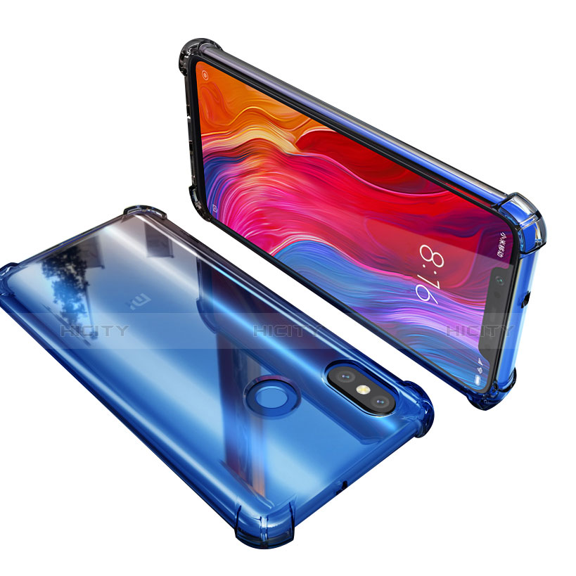 Silikon Schutzhülle Ultra Dünn Tasche Durchsichtig Transparent H03 für Xiaomi Mi 8