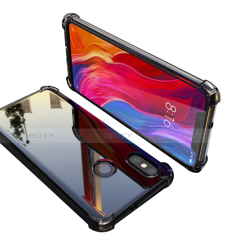 Silikon Schutzhülle Ultra Dünn Tasche Durchsichtig Transparent H03 für Xiaomi Mi 8