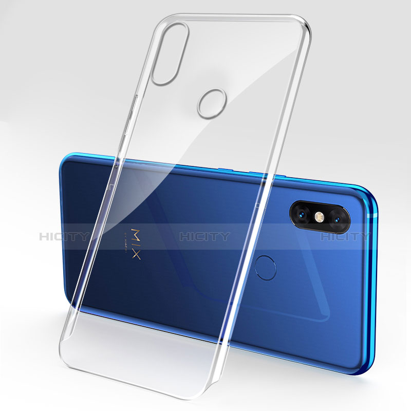 Silikon Schutzhülle Ultra Dünn Tasche Durchsichtig Transparent H03 für Xiaomi Mi Mix 3 Klar