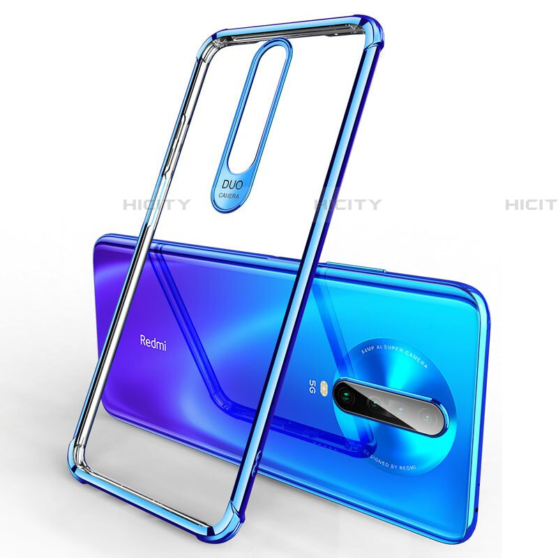 Silikon Schutzhülle Ultra Dünn Tasche Durchsichtig Transparent H03 für Xiaomi Poco X2 groß