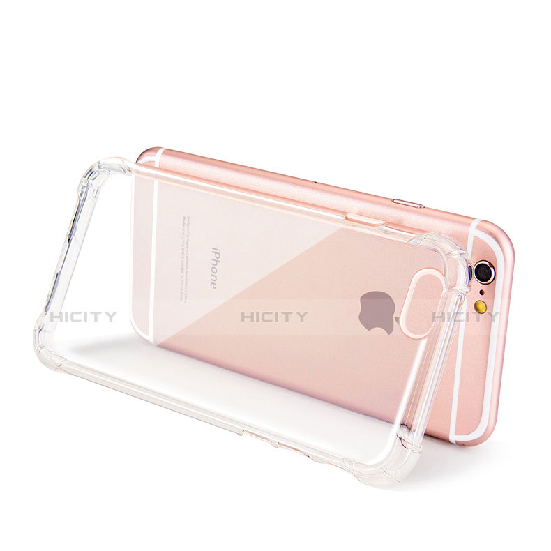 Silikon Schutzhülle Ultra Dünn Tasche Durchsichtig Transparent H04 für Apple iPhone 6S Klar