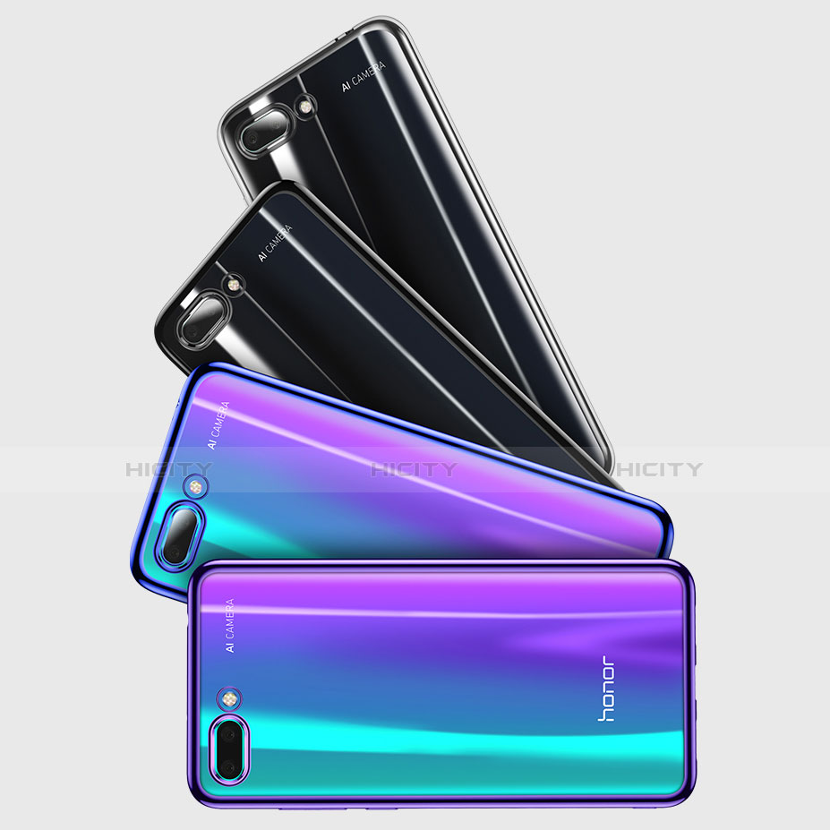 Silikon Schutzhülle Ultra Dünn Tasche Durchsichtig Transparent H04 für Huawei Honor 10