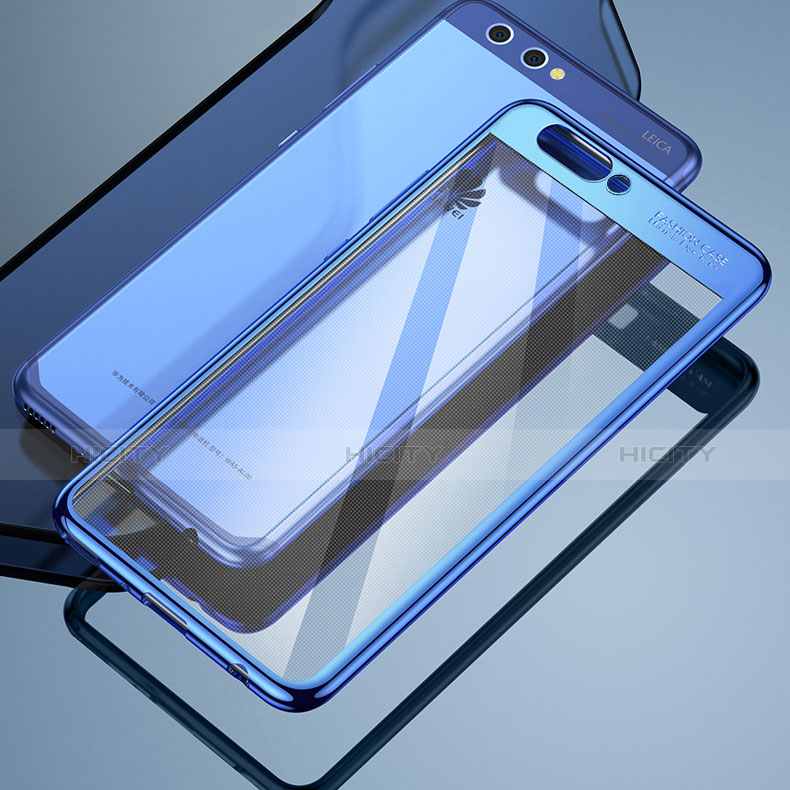 Silikon Schutzhülle Ultra Dünn Tasche Durchsichtig Transparent H04 für Huawei Honor V10