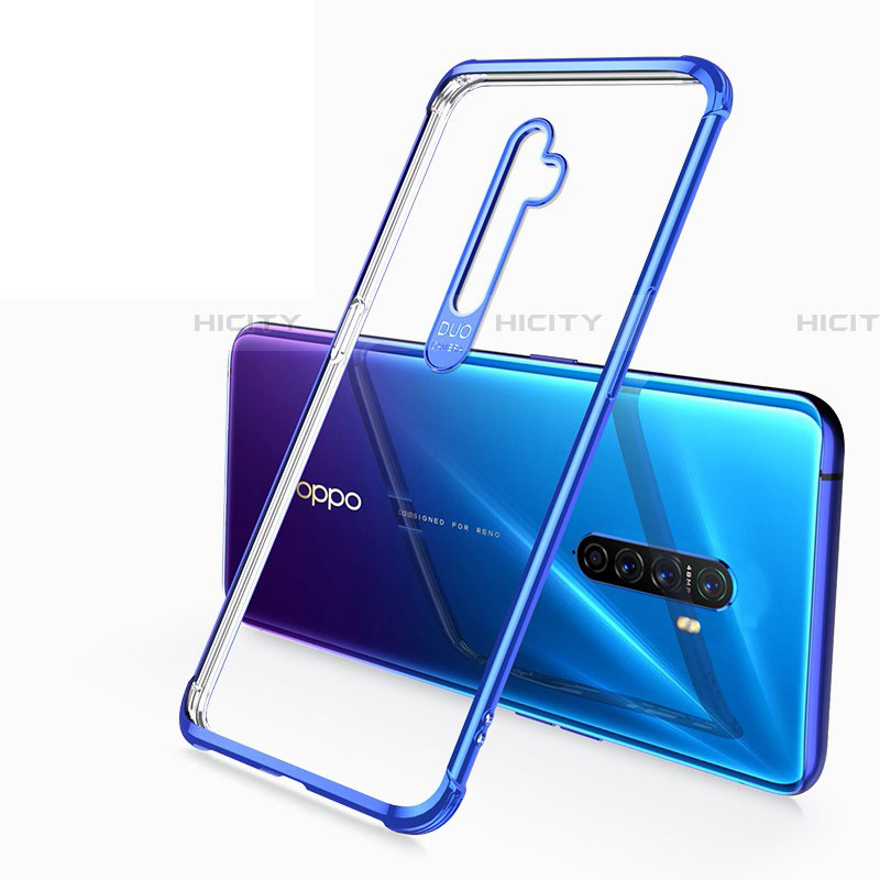 Silikon Schutzhülle Ultra Dünn Tasche Durchsichtig Transparent H04 für Realme X2 Pro groß