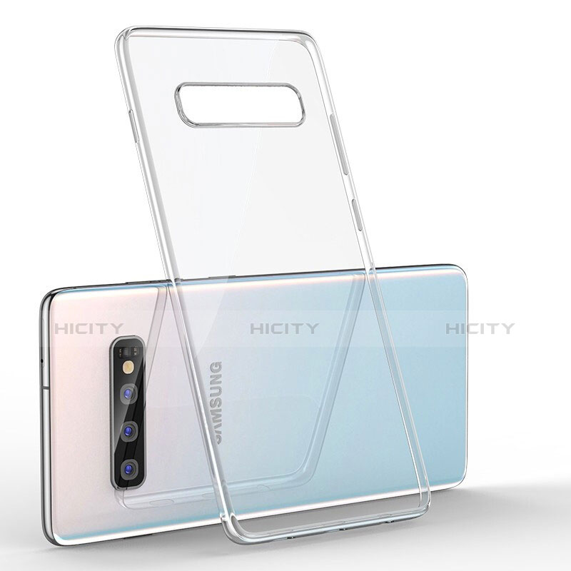 Silikon Schutzhülle Ultra Dünn Tasche Durchsichtig Transparent H04 für Samsung Galaxy S10 Plus Klar Plus