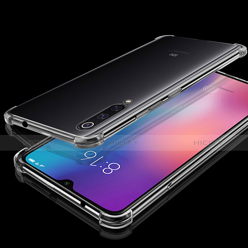 Silikon Schutzhülle Ultra Dünn Tasche Durchsichtig Transparent H04 für Xiaomi Mi 9 Klar Plus