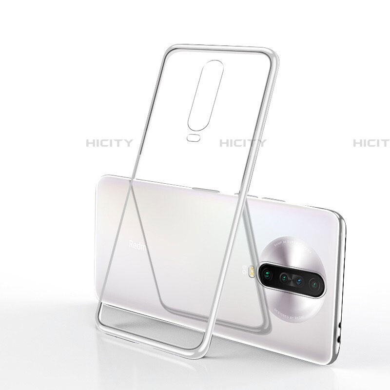 Silikon Schutzhülle Ultra Dünn Tasche Durchsichtig Transparent H04 für Xiaomi Poco X2 groß