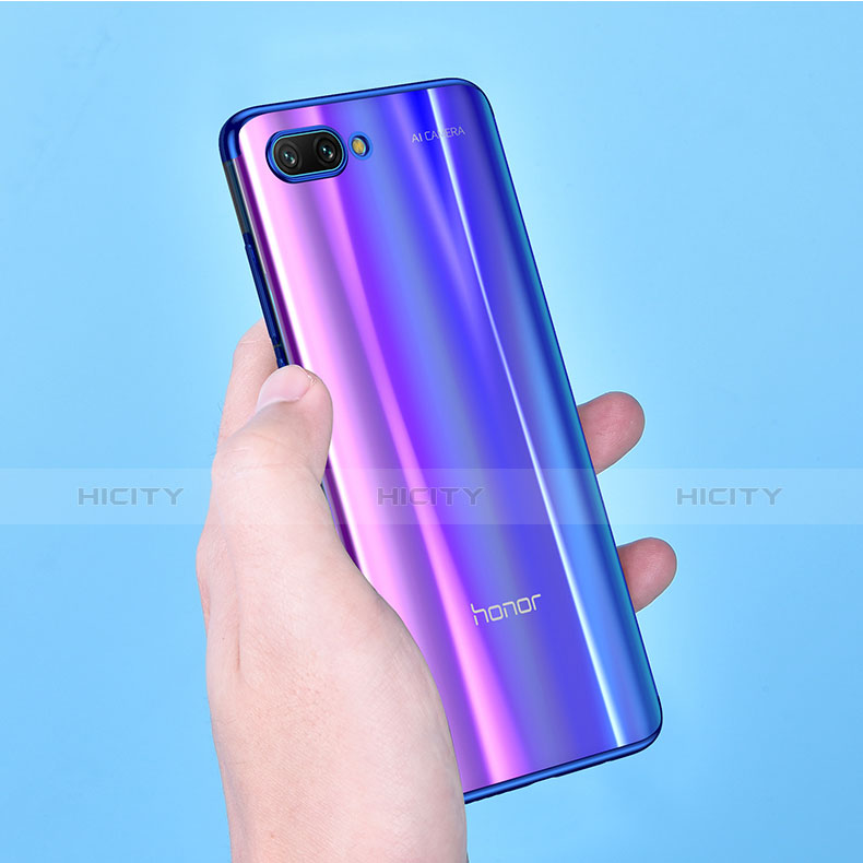 Silikon Schutzhülle Ultra Dünn Tasche Durchsichtig Transparent H05 für Huawei Honor 10 groß