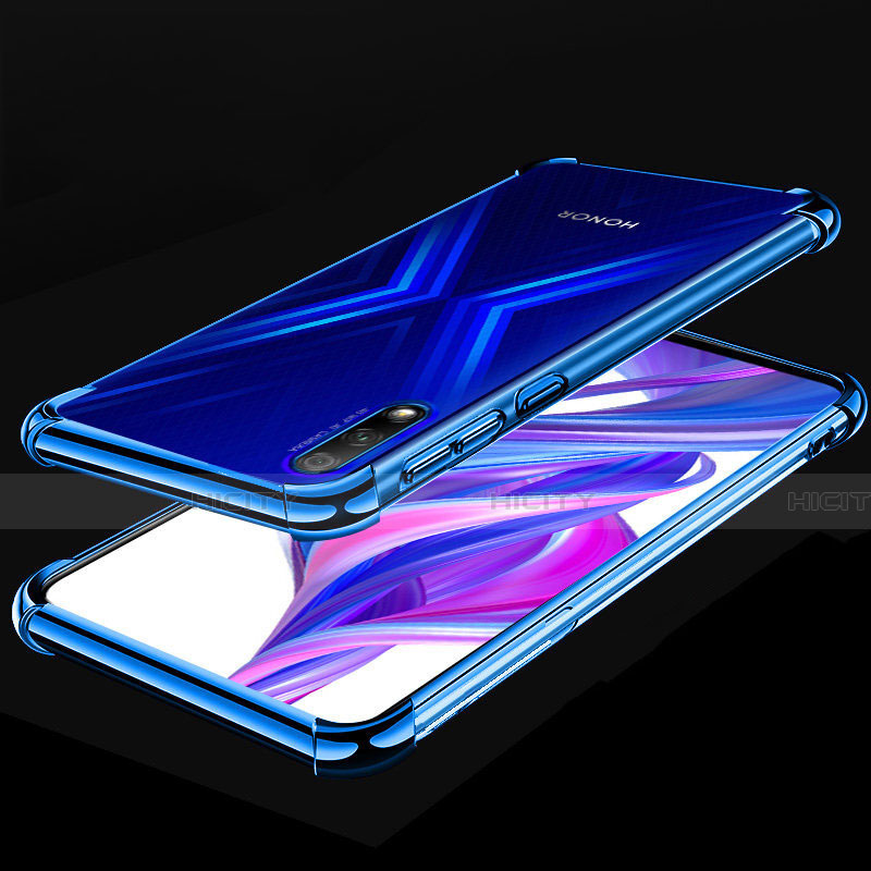 Silikon Schutzhülle Ultra Dünn Tasche Durchsichtig Transparent H05 für Huawei Honor 9X groß