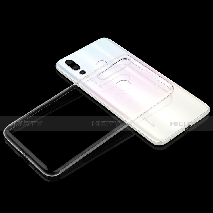 Silikon Schutzhülle Ultra Dünn Tasche Durchsichtig Transparent H05 für Huawei Nova 4