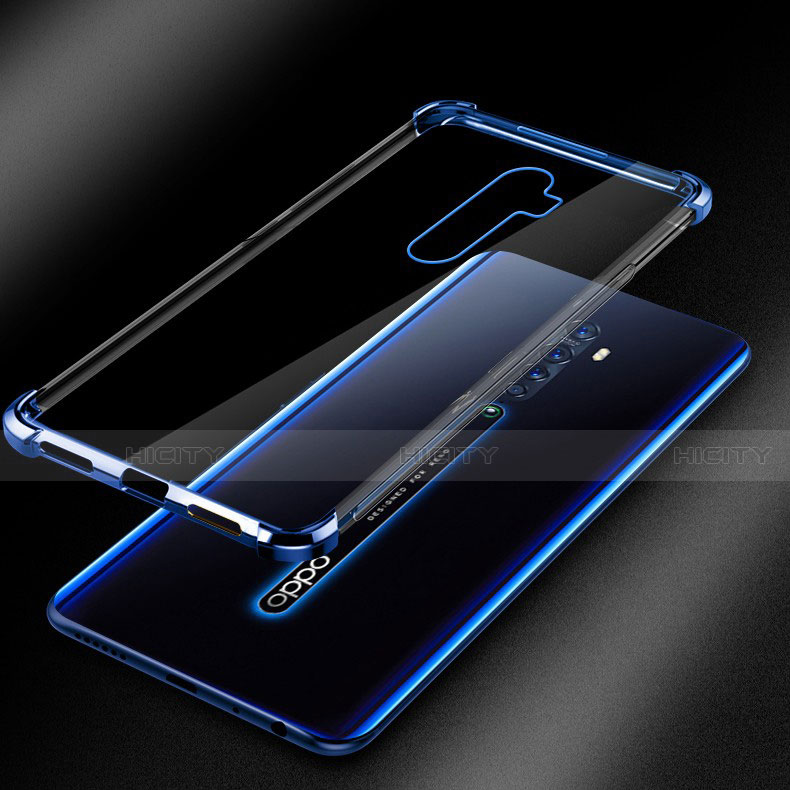 Silikon Schutzhülle Ultra Dünn Tasche Durchsichtig Transparent H05 für Oppo Reno2 groß