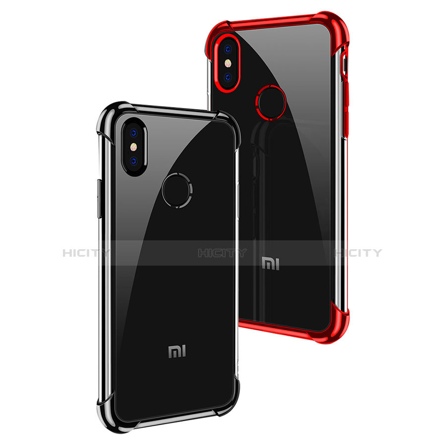 Silikon Schutzhülle Ultra Dünn Tasche Durchsichtig Transparent H05 für Xiaomi Mi 8