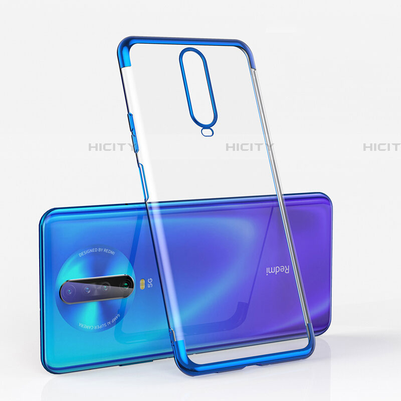 Silikon Schutzhülle Ultra Dünn Tasche Durchsichtig Transparent H05 für Xiaomi Redmi K30 4G groß