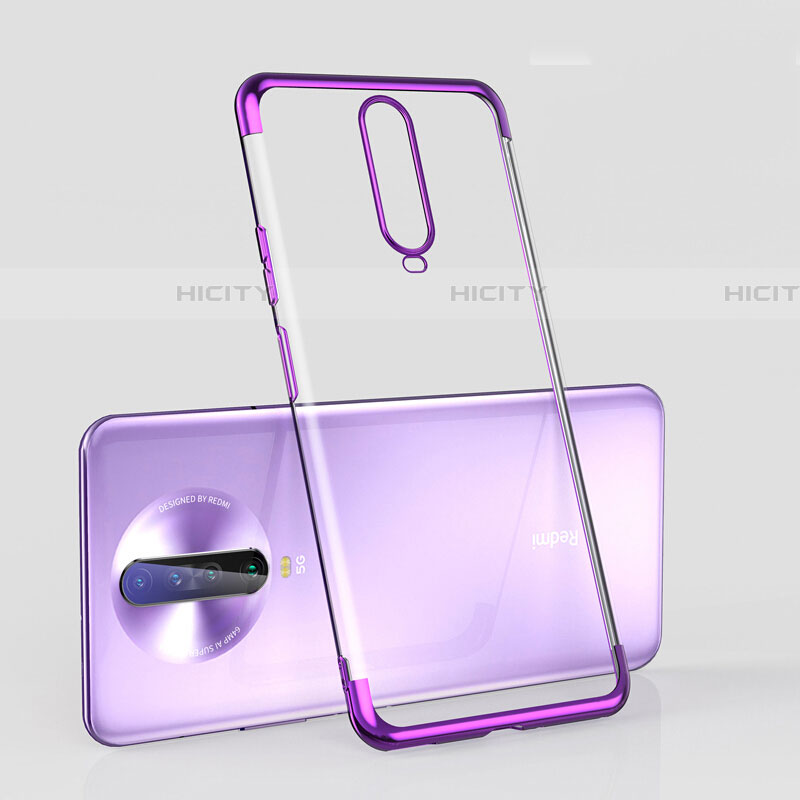 Silikon Schutzhülle Ultra Dünn Tasche Durchsichtig Transparent H05 für Xiaomi Redmi K30 5G