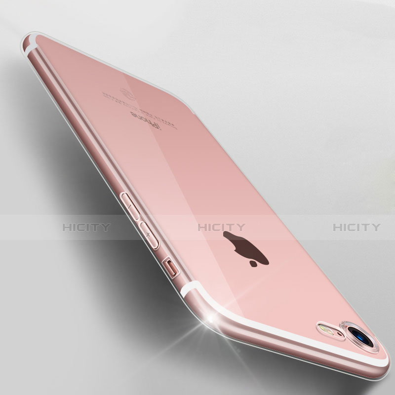 Silikon Schutzhülle Ultra Dünn Tasche Durchsichtig Transparent H06 für Apple iPhone SE3 (2022) Klar