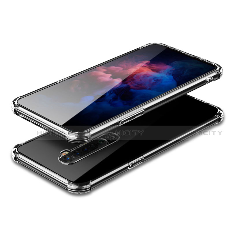 Silikon Schutzhülle Ultra Dünn Tasche Durchsichtig Transparent H06 für Oppo Reno2