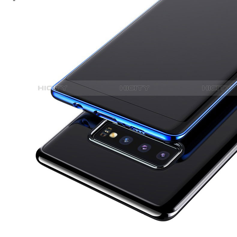 Silikon Schutzhülle Ultra Dünn Tasche Durchsichtig Transparent H06 für Samsung Galaxy S10 5G groß