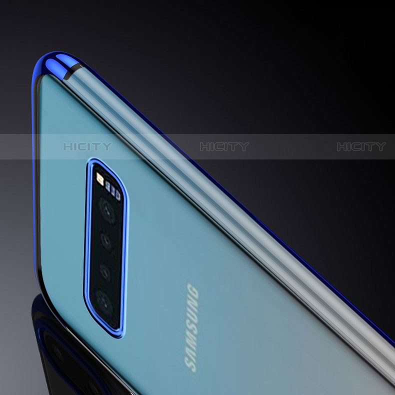 Silikon Schutzhülle Ultra Dünn Tasche Durchsichtig Transparent H07 für Samsung Galaxy S10 5G