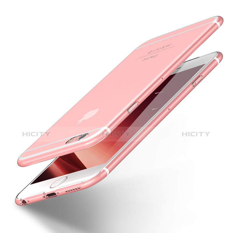 Silikon Schutzhülle Ultra Dünn Tasche Durchsichtig Transparent H09 für Apple iPhone 6 Klar