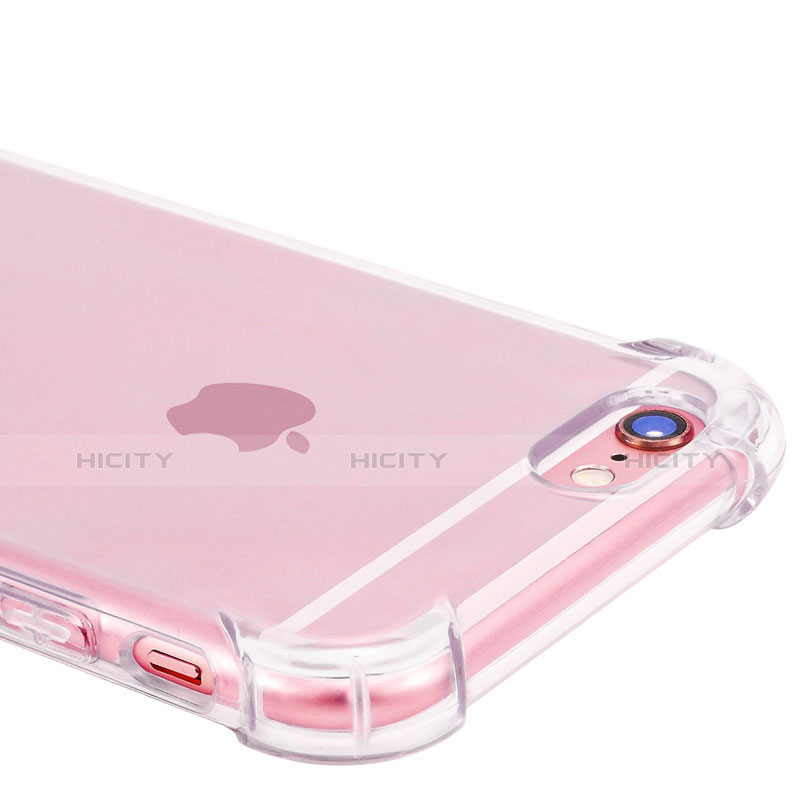 Silikon Schutzhülle Ultra Dünn Tasche Durchsichtig Transparent H11 für Apple iPhone 6 Klar