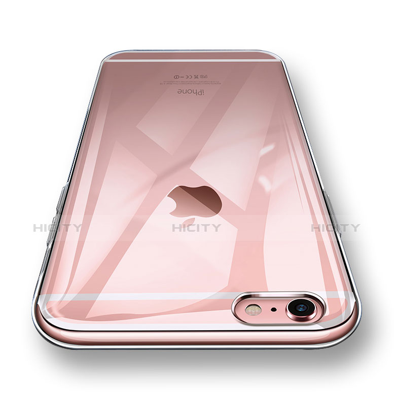 Silikon Schutzhülle Ultra Dünn Tasche Durchsichtig Transparent H12 für Apple iPhone 6 Klar