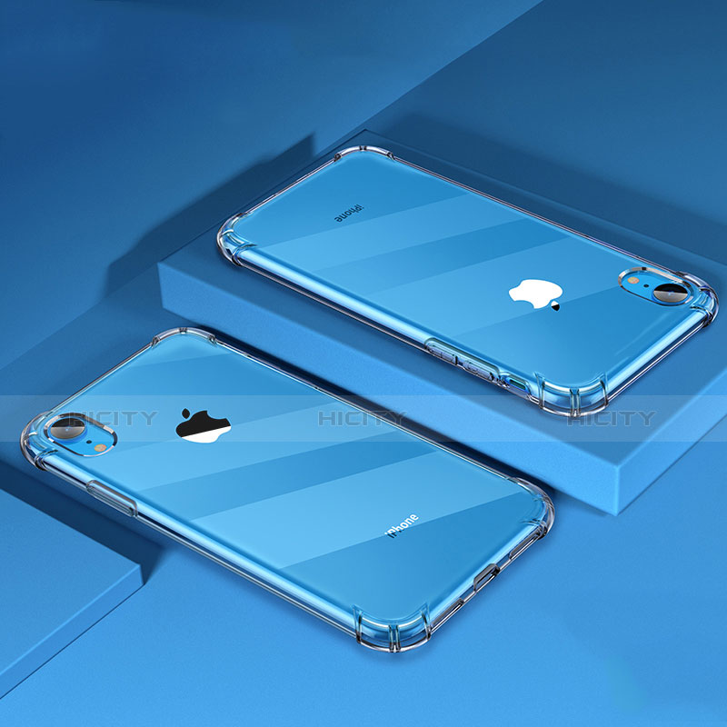 Silikon Schutzhülle Ultra Dünn Tasche Durchsichtig Transparent HC01 für Apple iPhone XR Klar groß